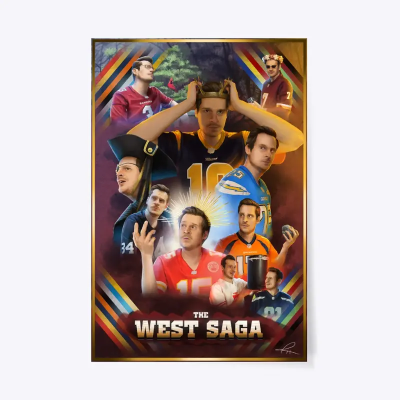 West Saga Poster