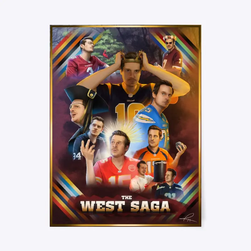 West Saga Poster