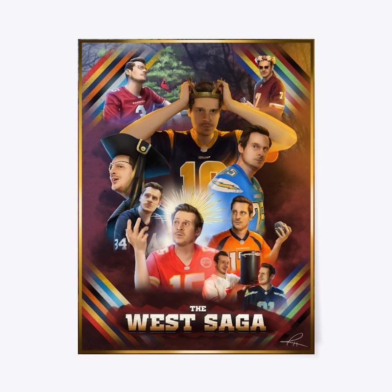 West Saga Poster